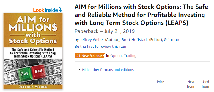 AIM for Millions with Stock Options book