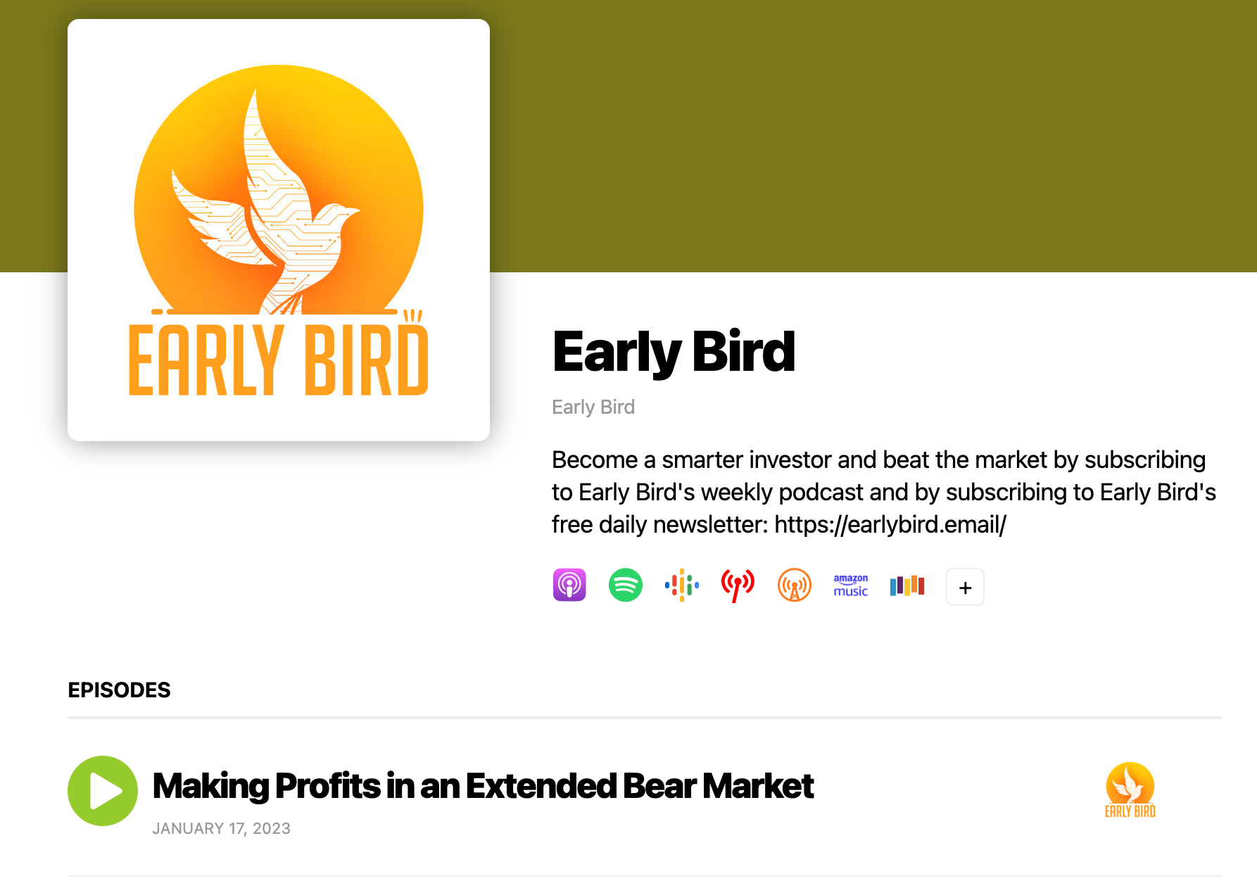 Early Bird podcast with JJJ