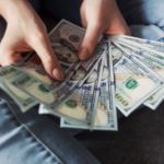 money in your hands