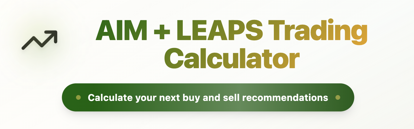 AIM + LEAPS Trading Calculator header top